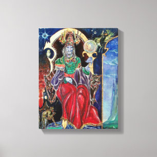 NEUROMANCER Magician King Leinwanddruck