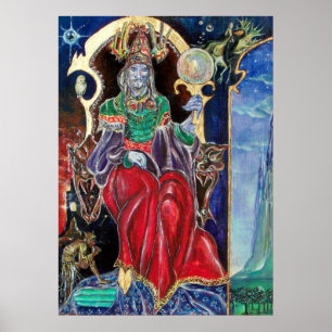 NEUROMANCER Magician King Poster