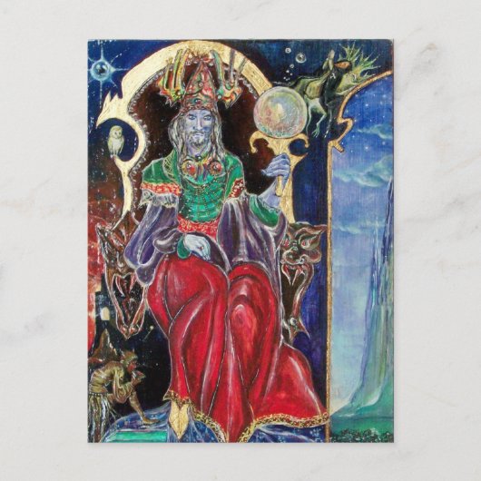 NEUROMANCER Magician King Postkarte (Vorderseite)