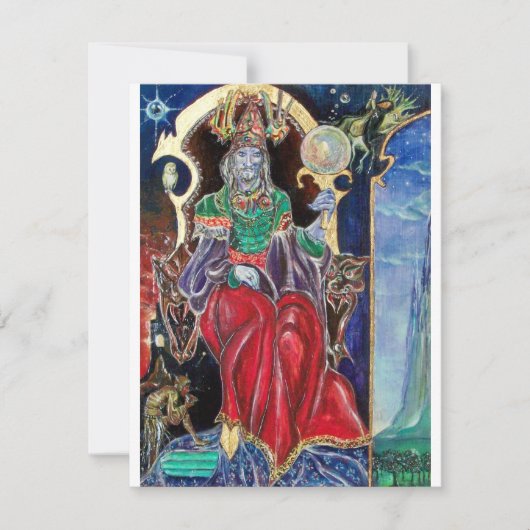 NEUROMANCER Magician King, Red Blue Gold Ankündigung (Vorderseite)