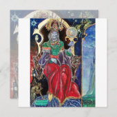 NEUROMANCER Magician King, Red Blue Silver Metalli Ankündigung (Vorne/Hinten)