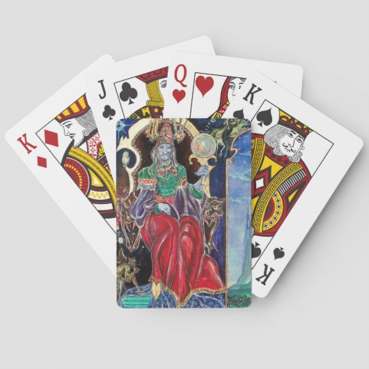 NEUROMANCER Magician King Spielkarten (Rückseite)