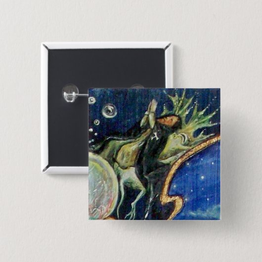 NEUROMANCER, Nagician King Detail Button (Vorne & Hinten)