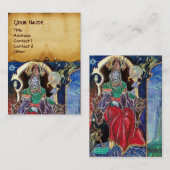 NEUROMANCER Perchment Visitenkarte (Vorne/Hinten)