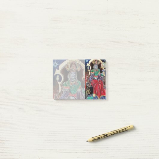 NEUROMANCER POST-IT KLEBEZETTEL (Auf Schreibtisch)