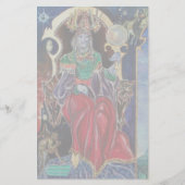 NEUROMANCER red purple blue Briefpapier (Vorderseite)