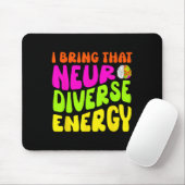 NeuroMannigfaltigkeit Shirt Autismus Mousepad (Mit Mouse)