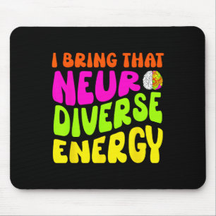 NeuroMannigfaltigkeit Shirt Autismus Mousepad