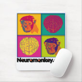 Neuromonkey Mausunterlage Mousepad (Mit Mouse)