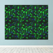 Neuron City Canvas Print Leinwanddruck (Insitu (Holzboden))