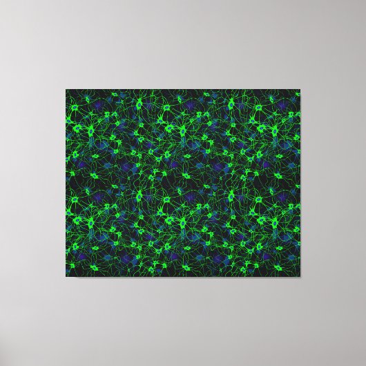Neuron City Canvas Print Leinwanddruck (Vorderseite)
