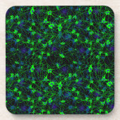 Neuron City Cork-Backed Untersetzer (Vorderseite)