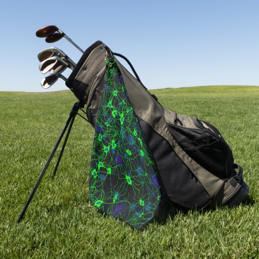 Neuron City Golf Handtuch (Gras)