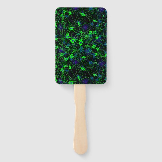 Neuron City Hand Fans Fächer (Rückseite)