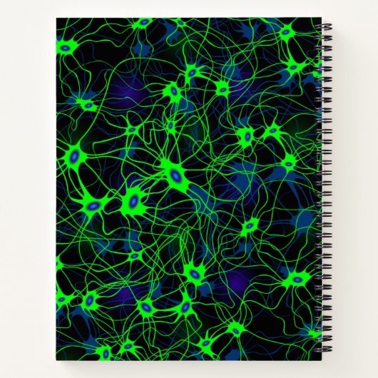 Neuron City Notebook Notizblock (Rückseite)