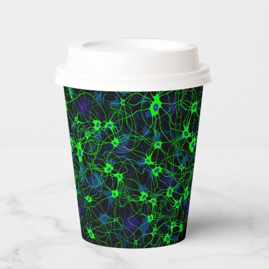 Neuron City Paper Cups Pappbecher (Vorderseite)