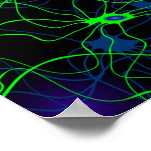 Neuron City Poster (Ecke)