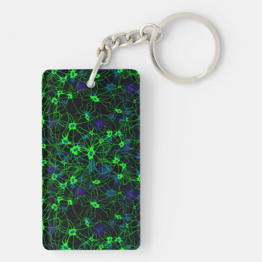 Neuron City Schlüsselanhänger (Rückseite)