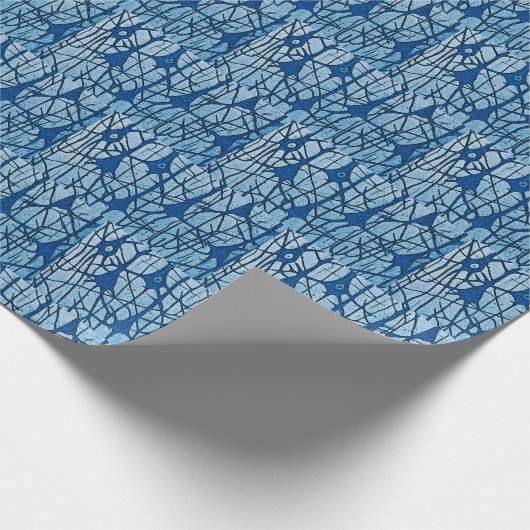 Neuron Forest Geschenkpapier (Ecke)