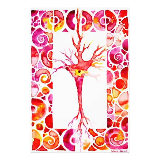 Neuron Fotodruck (Vorne)