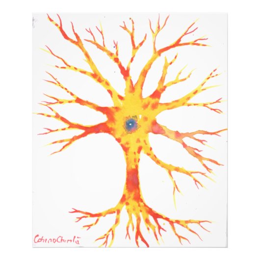 Neuron Fotodruck (Vorne)
