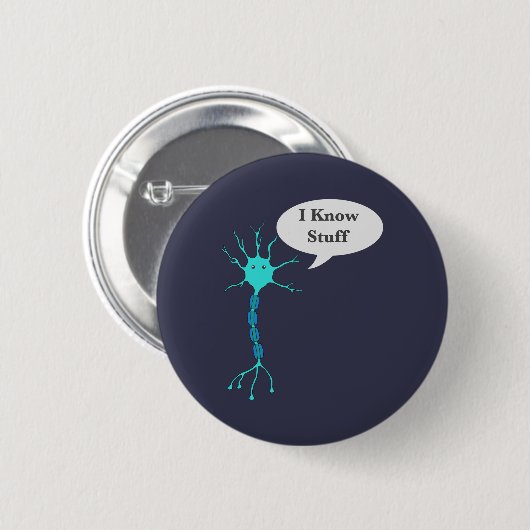 Neuron I Know Stuff Button (Vorne & Hinten)
