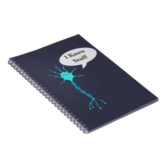 Neuron I Know Stuff Notizblock (Rechte Seite)