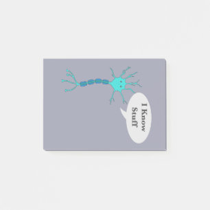 Neuron Ich weiß Bescheid Post-it Klebezettel