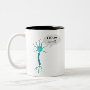 Neuron Ich weiß Bescheid Zweifarbige Tasse