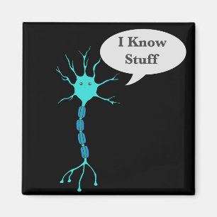 Neuron Ich weiß Sachen Magnet