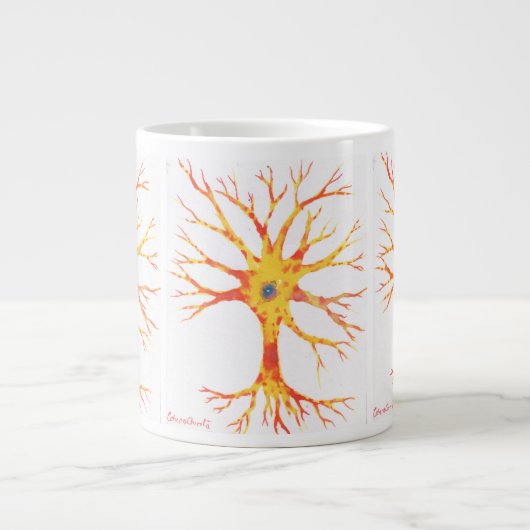 Neuron Jumbo-Tasse (Vorderseite)