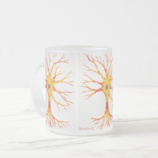 Neuron Mattglastasse (Vorderseite Links)