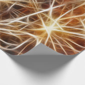 Neuron-medizinische Art Geschenkpapier (Ecke)