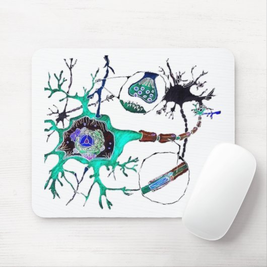 Neuron! Mousepad (Mit Mouse)