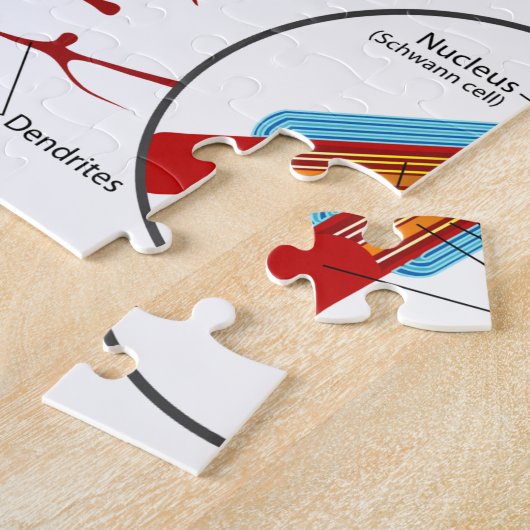 Neuron-Nerven-Art Puzzle (Seite)