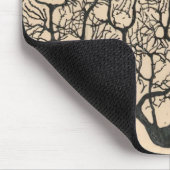 Neuron Zeichne von Santiago Ramón Y Cajal Mousepad (Ecke)