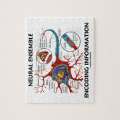 Neuronale Ensemble Encoding Information Neuron Puzzle (Vertikal)