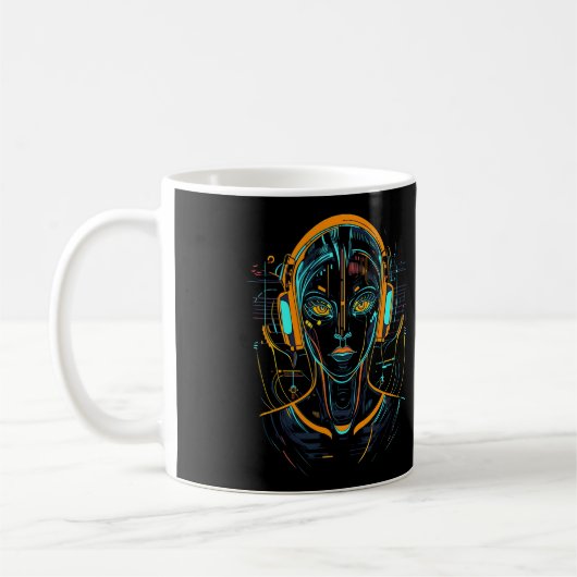 Neuronale Frequenz Kaffeetasse (Links)