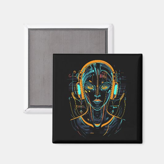 Neuronale Frequenz Magnet (Vorderseite/Rückseite)