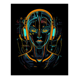 Neuronale Frequenz Poster