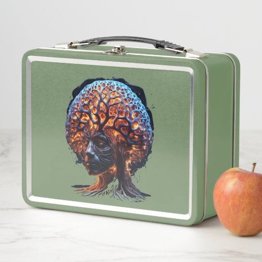 "Neuronale Harmonie: Eine Vision von Klarheit und Metall Brotdose (Beispiel)