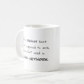 Neuronale Netze: Die Wahrheit - Tasse (Vorderseite Links)