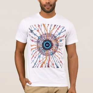 Neuronale Netzwerkkunst T-Shirt