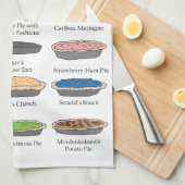 Neuronale Netzwerkpies Geschirrtuch (Viertel Falte)