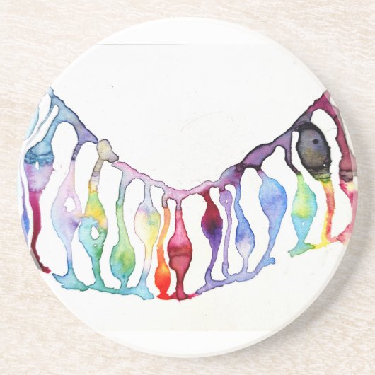 Neuronale Stammzellen Getränkeuntersetzer (Vorne)