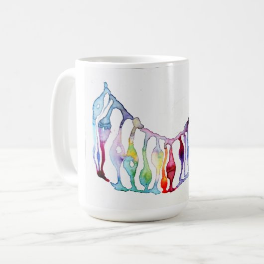 Neuronale Stammzellen Kaffeetasse (Vorderseite Links)