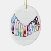 Neuronale Stammzellen Keramik Ornament (Rechts)