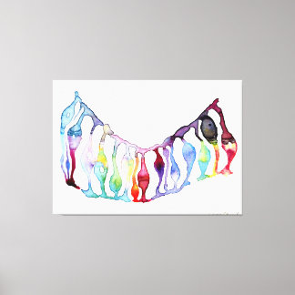 Neuronale Stammzellen Leinwanddruck