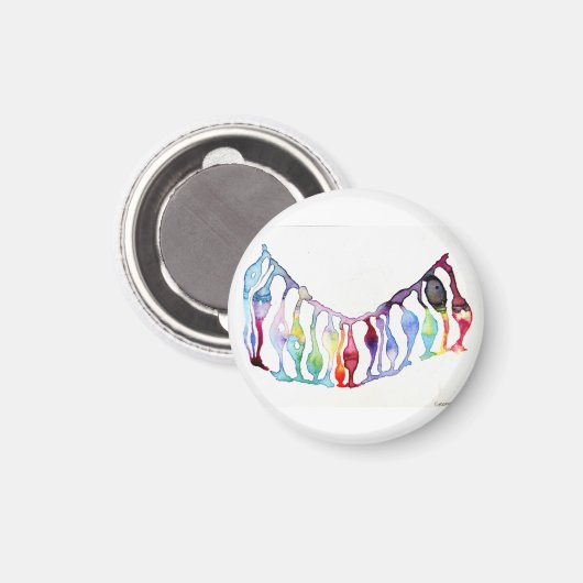 Neuronale Stammzellen Magnet (Vorderseite/Rückseite)