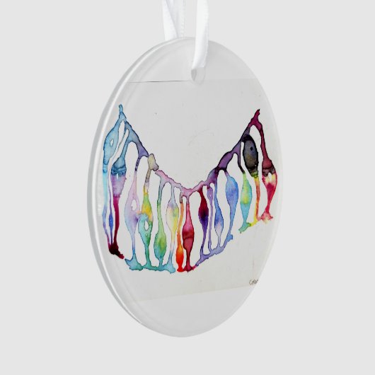 Neuronale Stammzellen Ornament (Vorderseite)